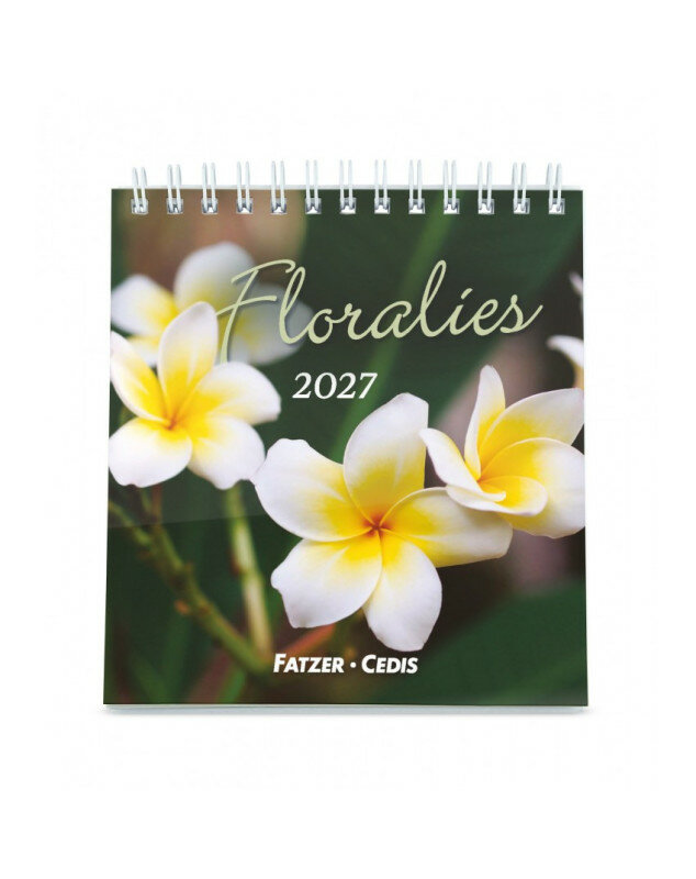 Floralies calendrier 2027 - Librairie 7 ici