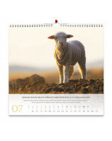 Psaume 23 - Calendrier : grand format 2026 - Librairie 7 ici