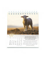 Psaume 23 calendrier petit format 2027 - Librairie chrétienne 7ici