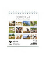 Psaume 23 calendrier petit format 2027 - Librairie chrétienne 7ici