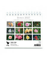 Calendrier roses : petit format 2027 - Librairie chrétienne 7ici
