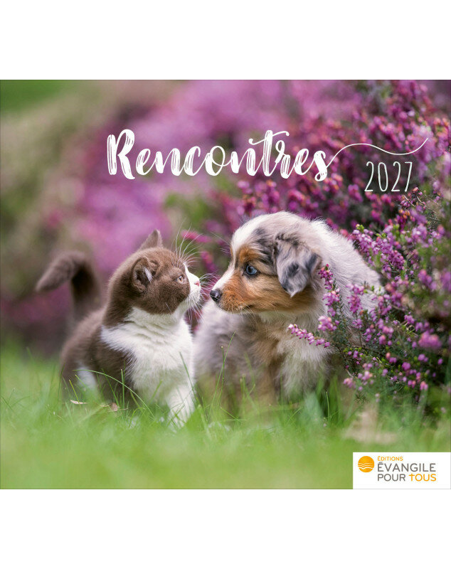 Calendrier Rencontres 2027 - Librairie chrétienne 7ici