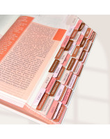 Cavaliers onglets biblique rose - Librairie chrétienne 7ici