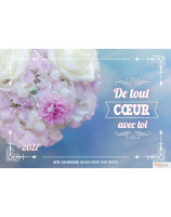 Calendrier De tout coeur avec toi 2027 - Librairie 7ici