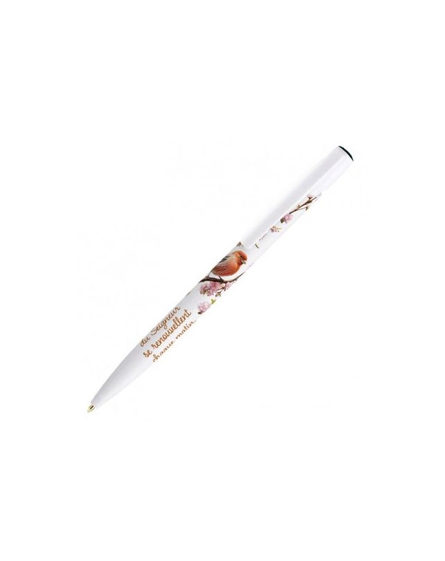 Stylo "Les bontés du Seigneur se renouvellent chaque matin." Lm 3.23
