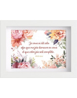 Mon cadre inspiration Fleurs aquarelles Jn 15.11
