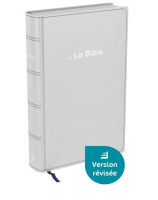 Bible Darby révisée souple gris tranche argent