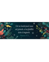 Marque-pages guirlande et boules de Noël