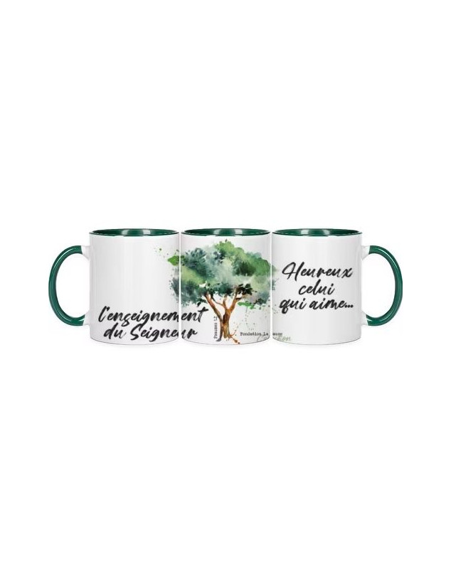 Mug Vert Enseignement
