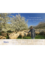 Calendrier Le bon berger 2027 - Librairie chrétienne 7ici