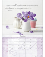 Calendrier Moments de joie 2027 - Librairie chrétienne 7ici