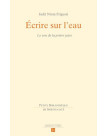 Ecrire sur l'eau
