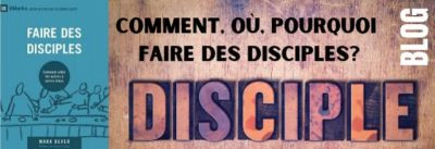 L ’importance de faire des disciples