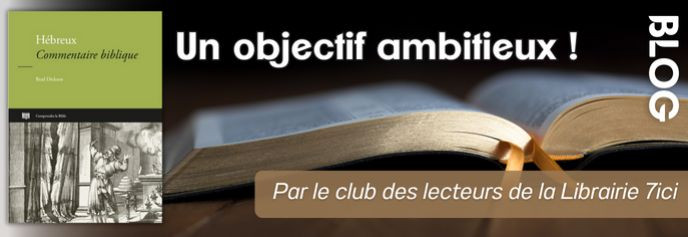 Hébreux, Commentaire biblique Librairie 7ici