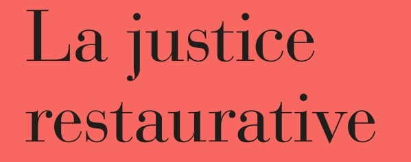 La justice restaurative Librairie 7ici La justice restaurative Librairie 7ici
